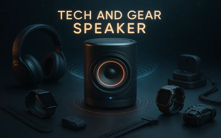 Tech and Gear Speaker