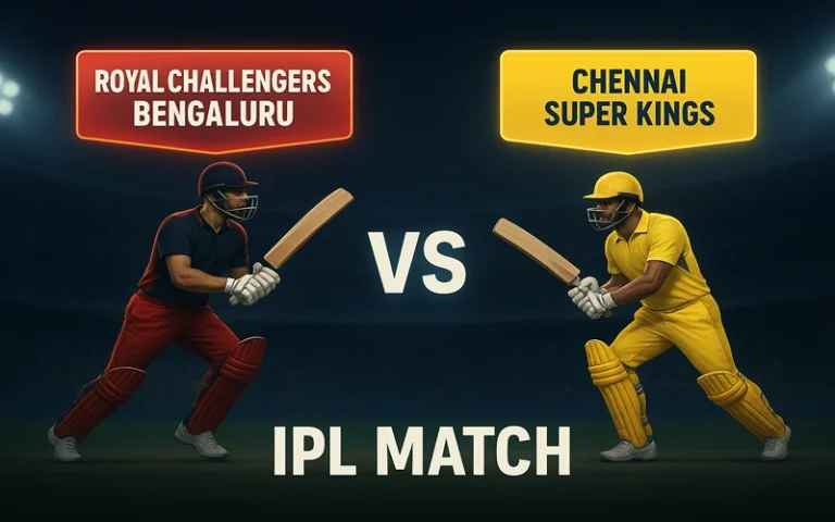Royal Challengers Bengaluru Vs Chennai Super Kings Match Scorecard