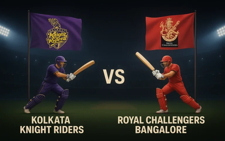 Kolkata Knight Riders Vs Royal Challengers Bangalore Match Scorecard