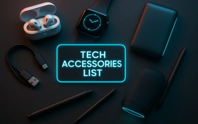 Tech Accessories List