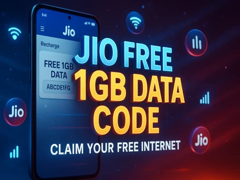 Jio Free 1GB Data Code